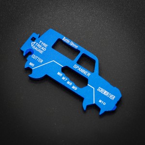 Ford Bronco Multi Functional Tool - Anodized Blue